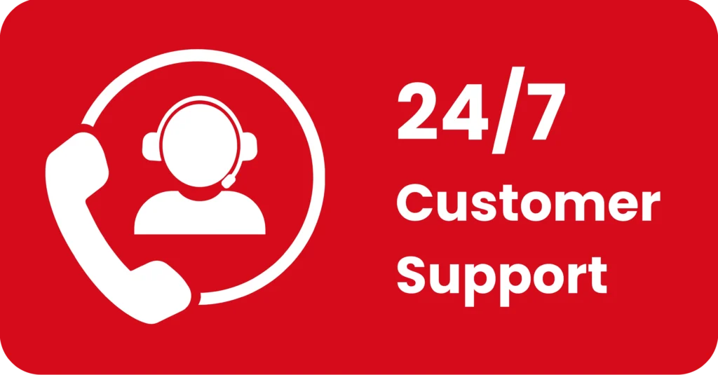 247 customer support new